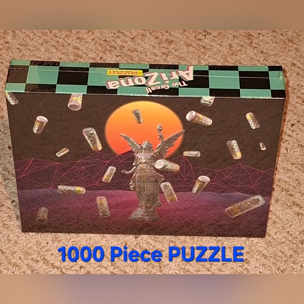1000 Piece Puzzle BNISB RARE Arizona Iced Tea Beverage Advertising Promo Jigsaw